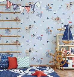 Giấy dán tường cho bé