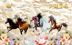 Tranh dán tường 3d humandecor 100