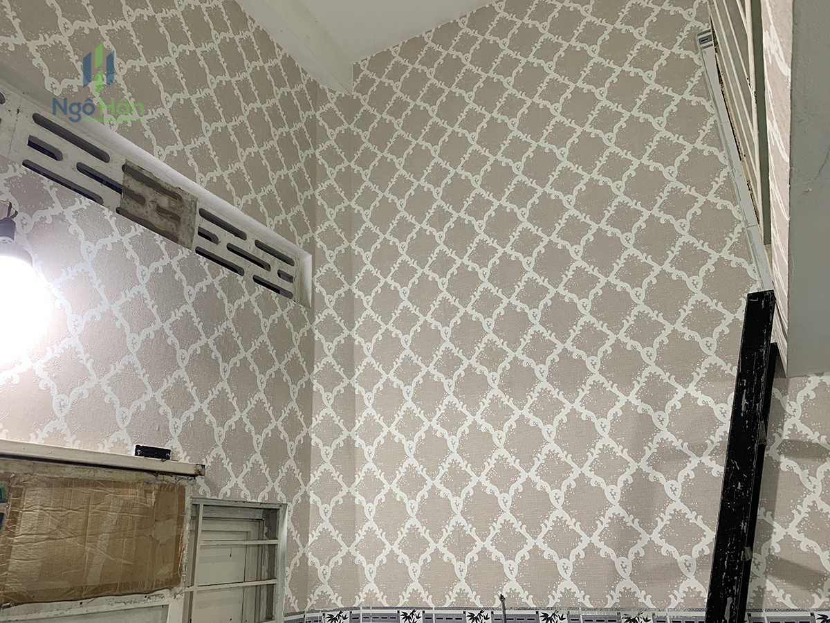 mẫu giấy dán tường nhà trọ