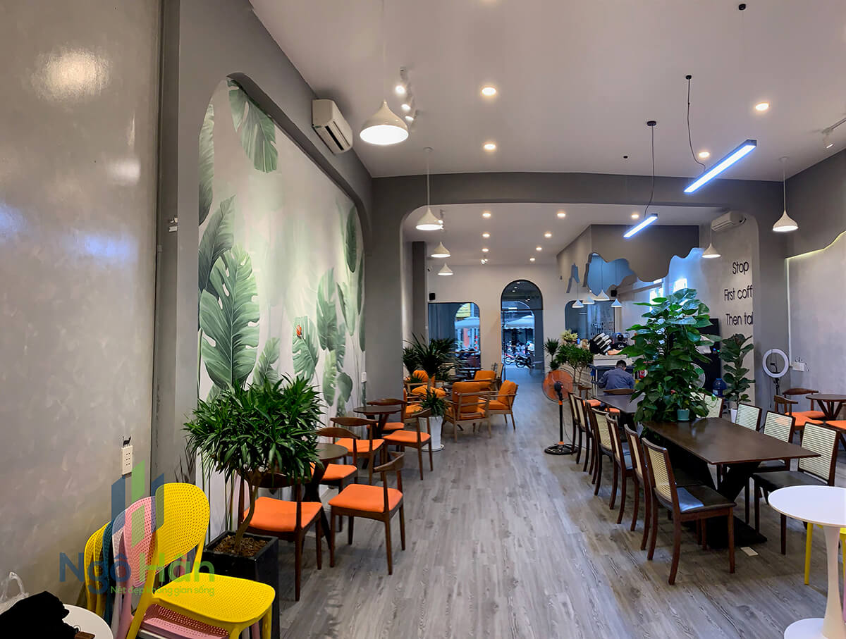 Trà sữa Bing Su nhìn hướng ra ngoài