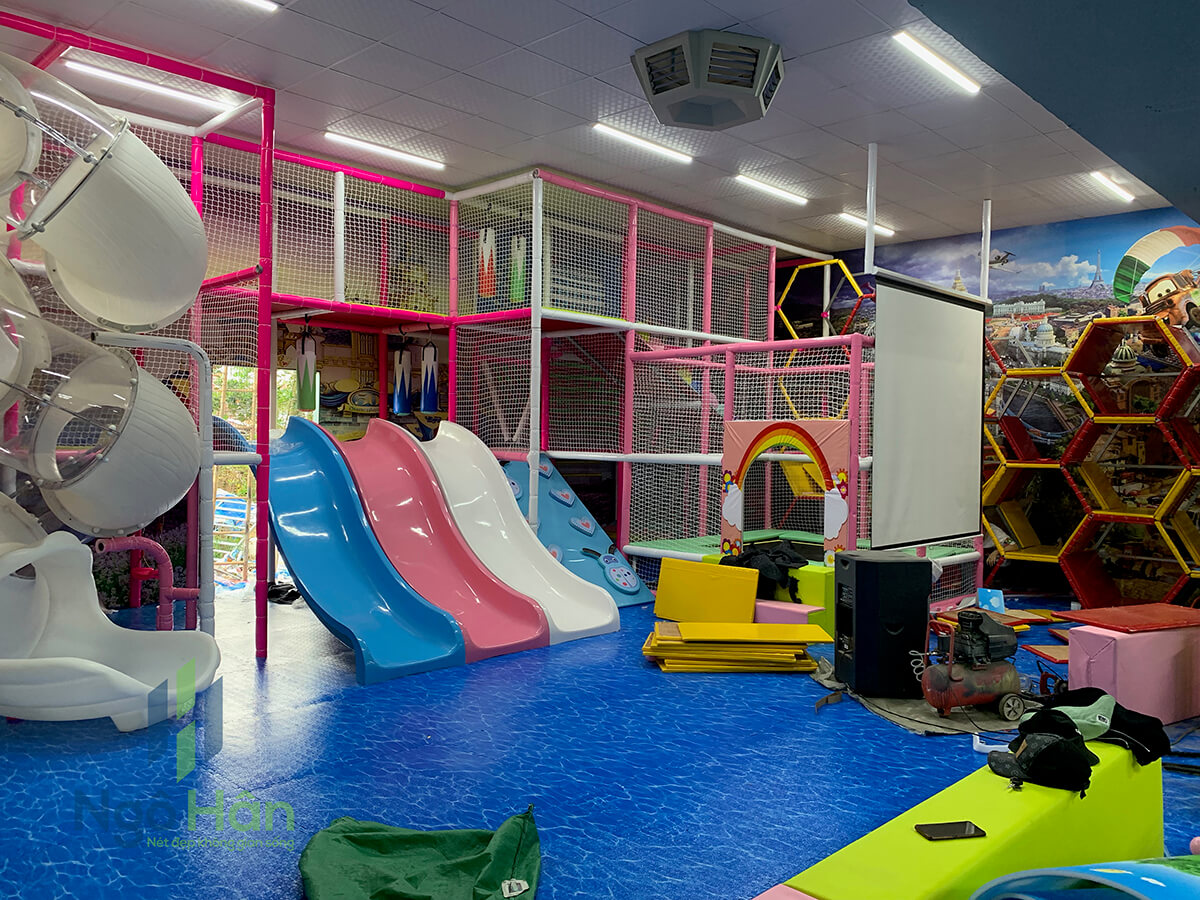 Hoàn thiện tranh 3d khu vui chơi