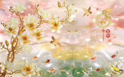 tranh dán tường 3d 1048