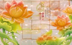 Tranh dán tường 3d 3128