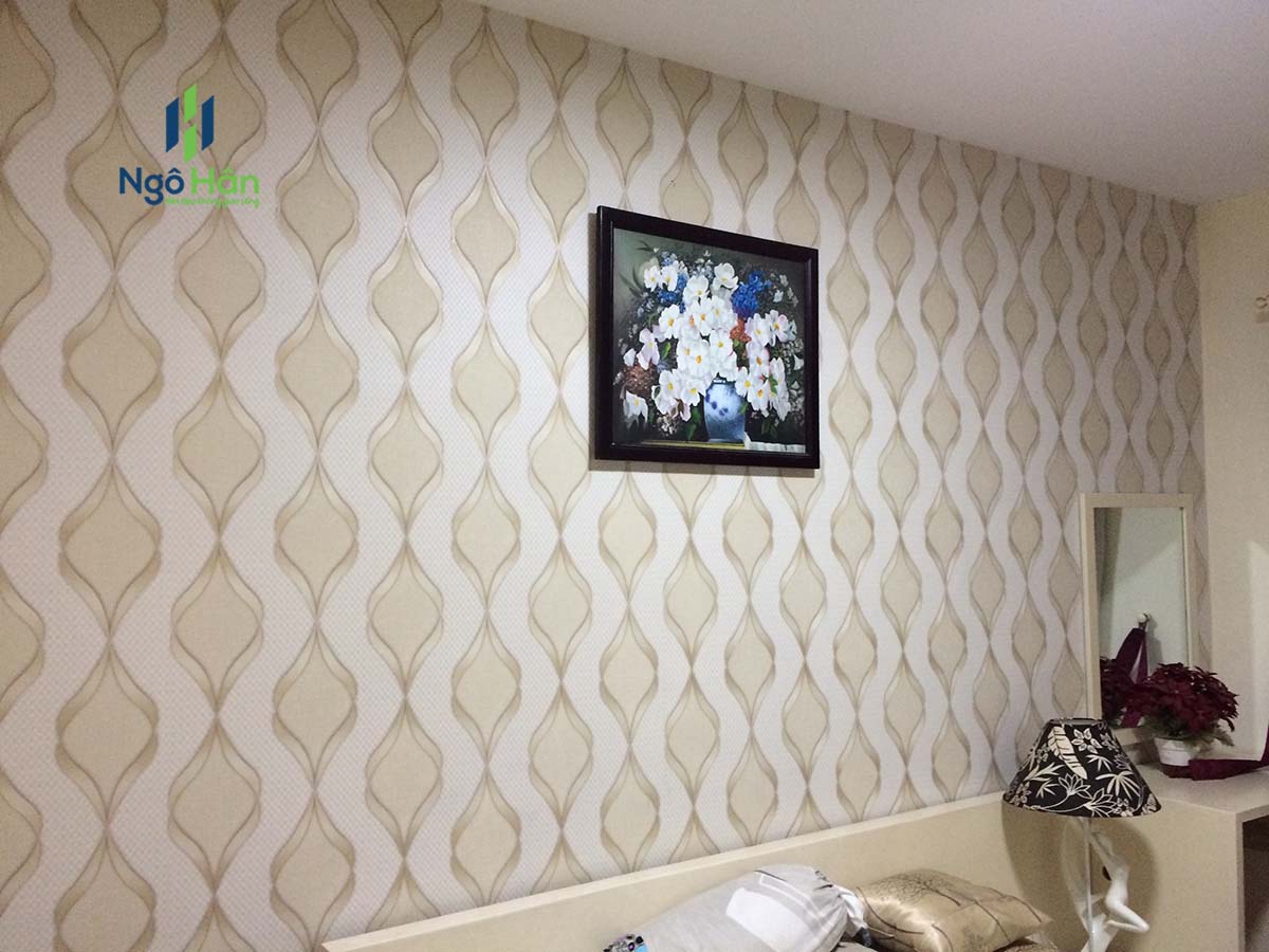 Giấy dán tường phòng ngủ