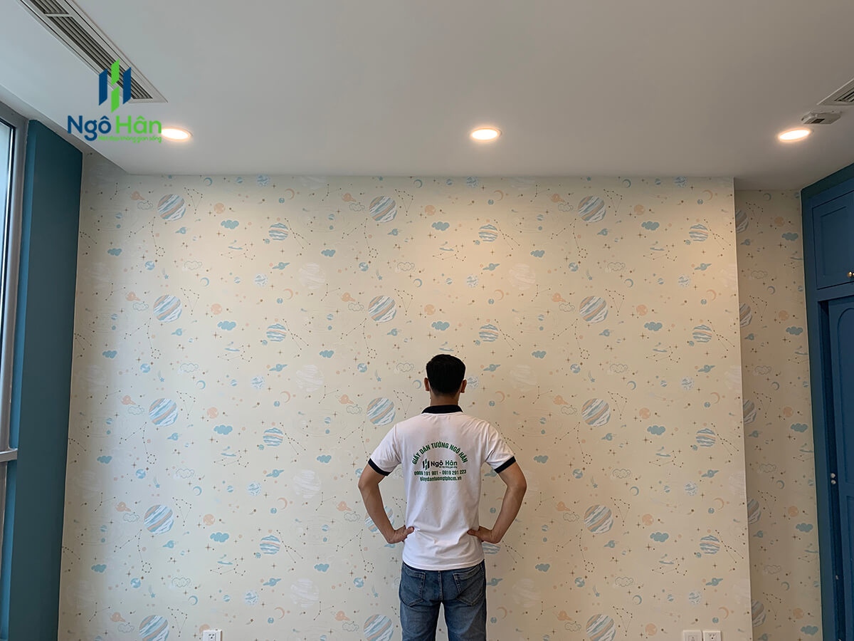 Giấy dán tường trẻ em Bình Dương