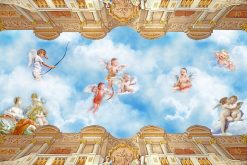 tranh dán trần 3d 3006