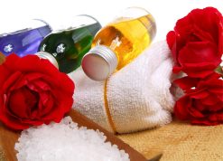 Tranh dán tường spa 4052