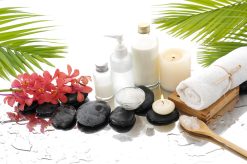 Tranh dán tường spa 4430