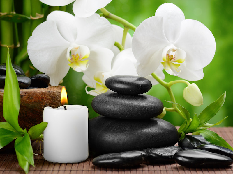 Tranh dán tường spa 618 Tranh dán tường spa 618