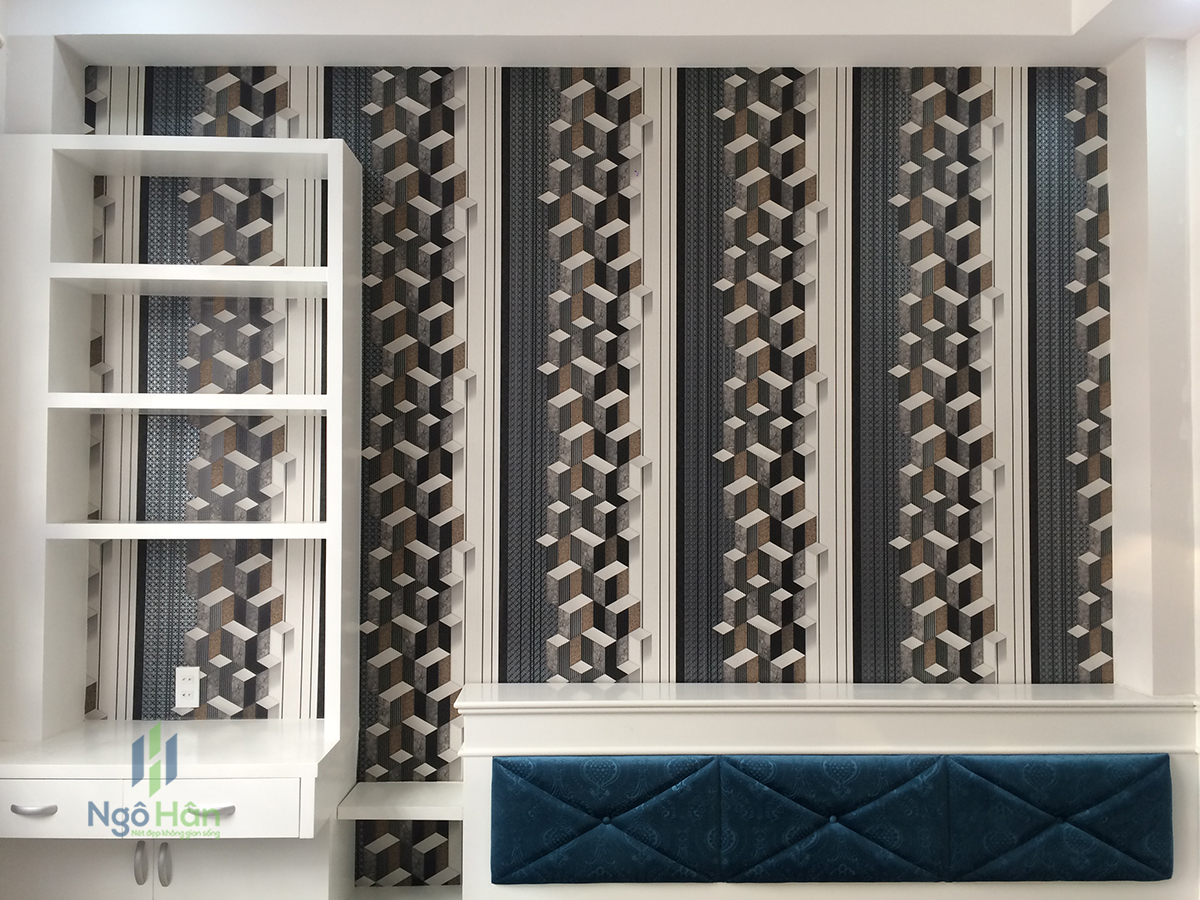 Thi công giấy dán tường quận 11 đẹp giá rẻ