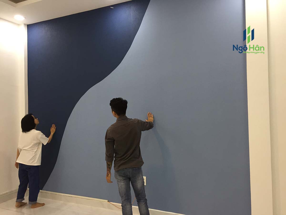Thi công giấy dán tường quận Tân Bình