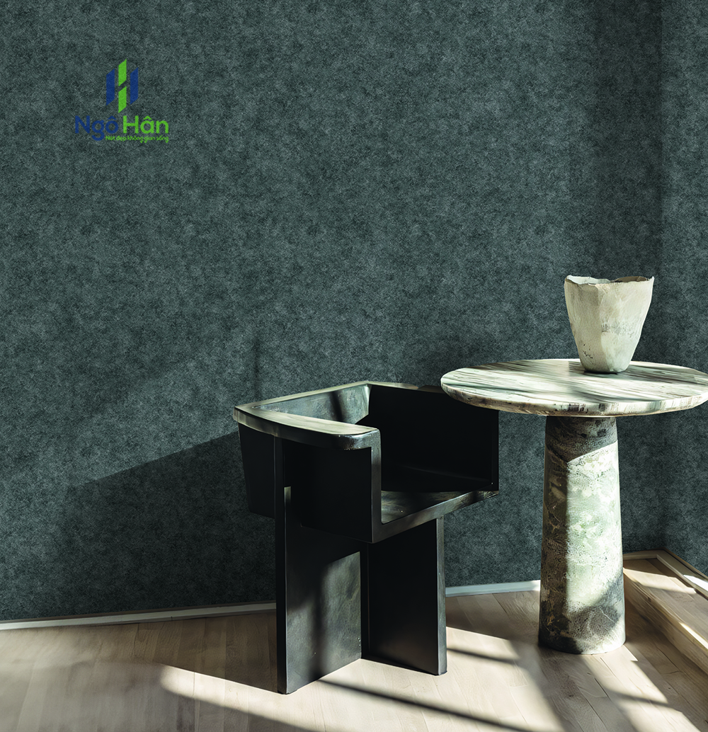 Giấy dán tường giả xi măng