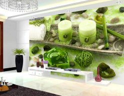 Tranh dán tường 3d phòng thư giãn