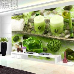 Tranh dán tường 3d phòng thư giãn