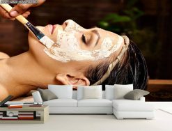 Tranh dán tường chăm sóc da