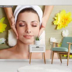 Tranh dán tường phòng điều trị thẩm mỹ