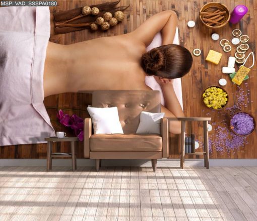 Tranh dán tường spa 0180