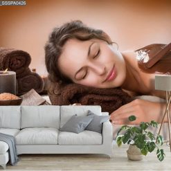 Tranh dán tường spa 0426