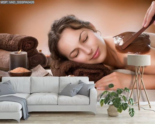 Tranh dán tường spa 0426