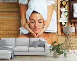 Tranh dán tường spa 0437