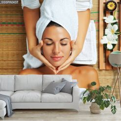 Tranh dán tường spa 0437