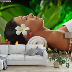 Tranh dán tường spa 0438
