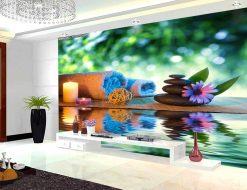 Tranh dán tường spa 0498