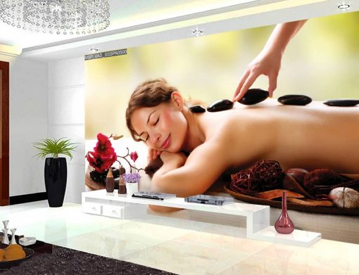 Tranh dán tường spa 0500