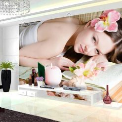 Tranh dán tường spa 0514