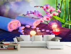 Tranh dán tường spa 0556