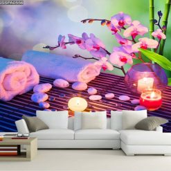 Tranh dán tường spa 0556
