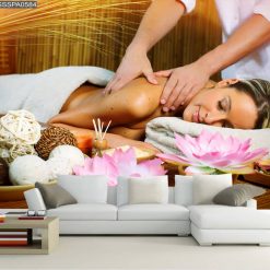 Tranh dán tường spa 0584