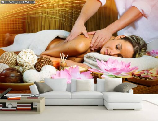 Tranh dán tường spa 0584
