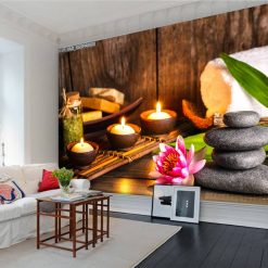 Tranh dán tường spa 0600