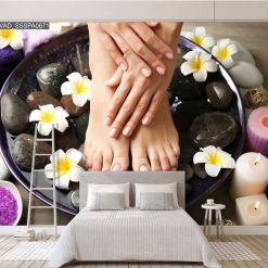 Tranh dán tường spa 0671