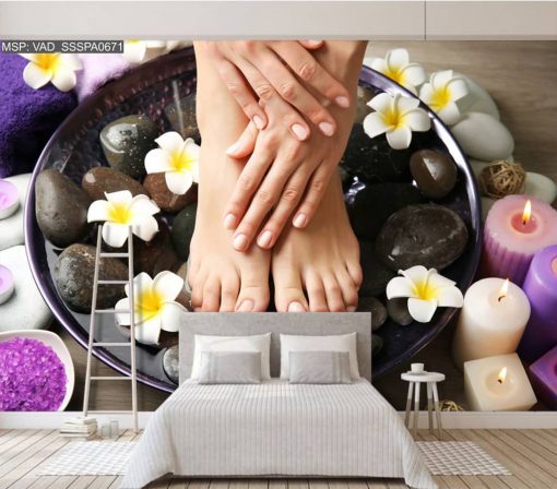 Tranh dán tường spa 0671