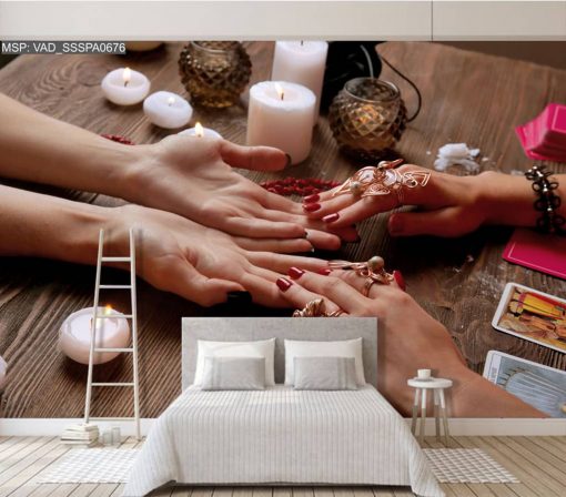 Tranh dán tường spa 0676