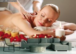 Tranh dán tường spa 0722