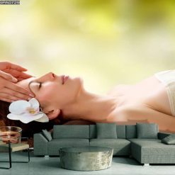 Tranh dán tường spa 0709