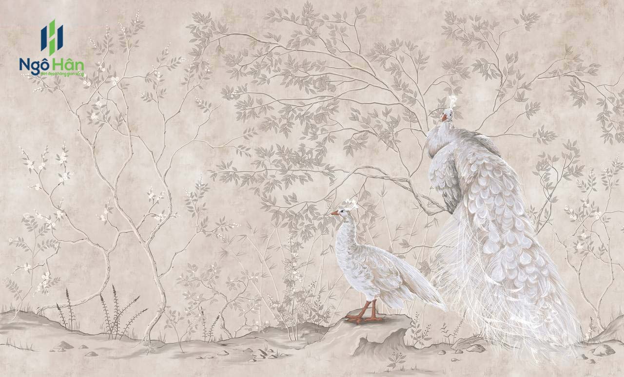 Tranh dán tường indochine 12961