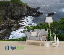 Mẫu tranh dán tường thác nước 28