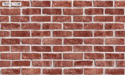 Giấy dán tường giả gạch 7837-4