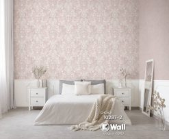 Giấy dán tường màu hồng 10287-2