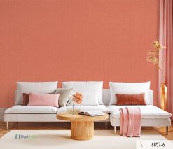 Giấy dán tường màu hồng đậm