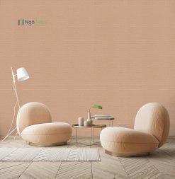 Giấy dán tường màu hồng đất