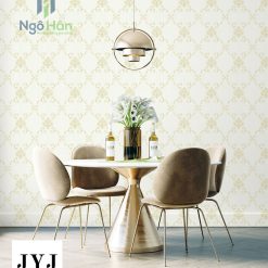 Mẫu giấy dán tường phòng ăn tân cổ điển