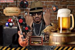 Hình trang trí quán bida