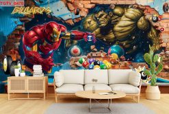 Tranh 3d quán bida 0470