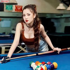 Tranh dán tường quán bida