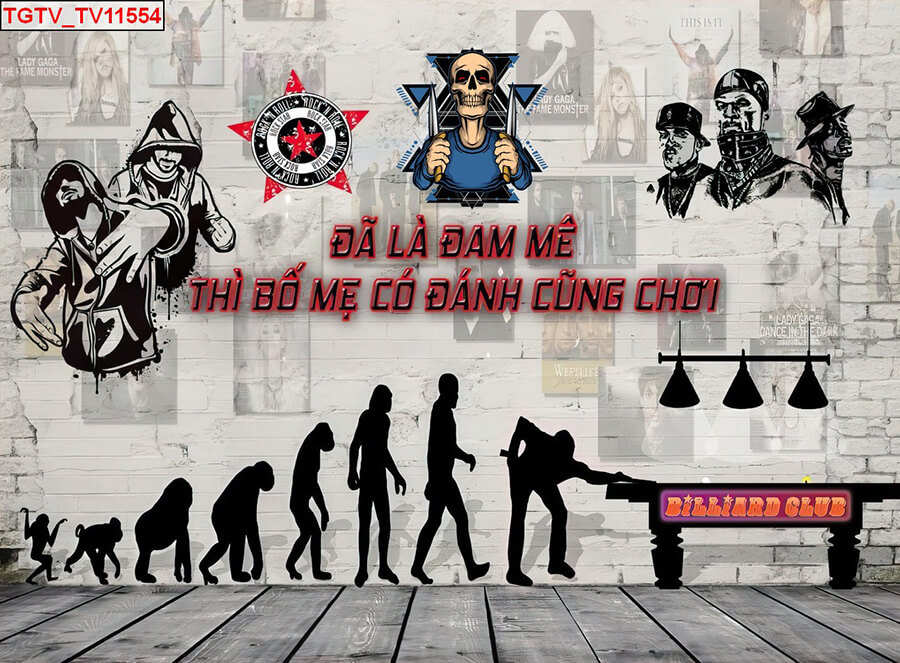 Tranh quán bida